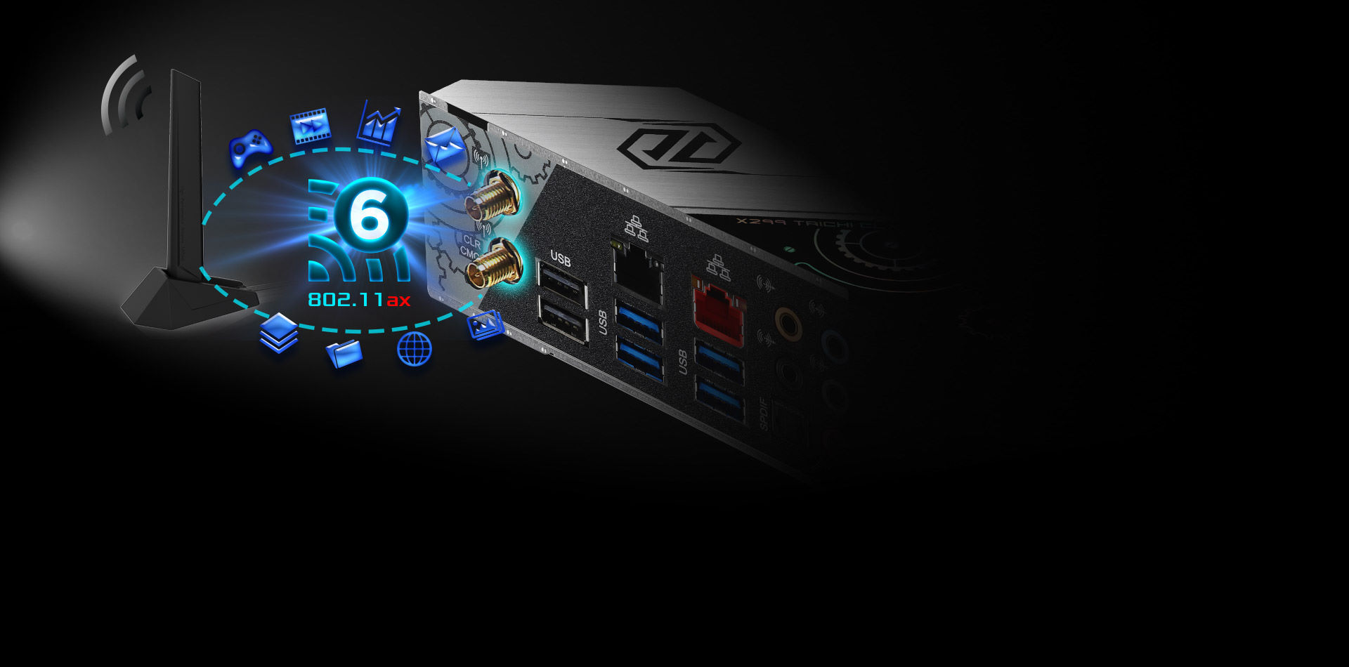 WIFI6 /ax 2T2R(B5.0)